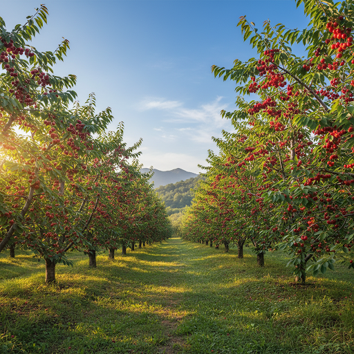 大连老毛山樱桃产业园